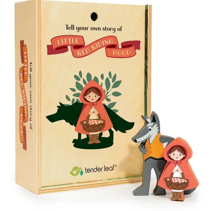Set de Joc din Lemn Tender Leaf Toys® – Scufița Roșie - Imagine principală