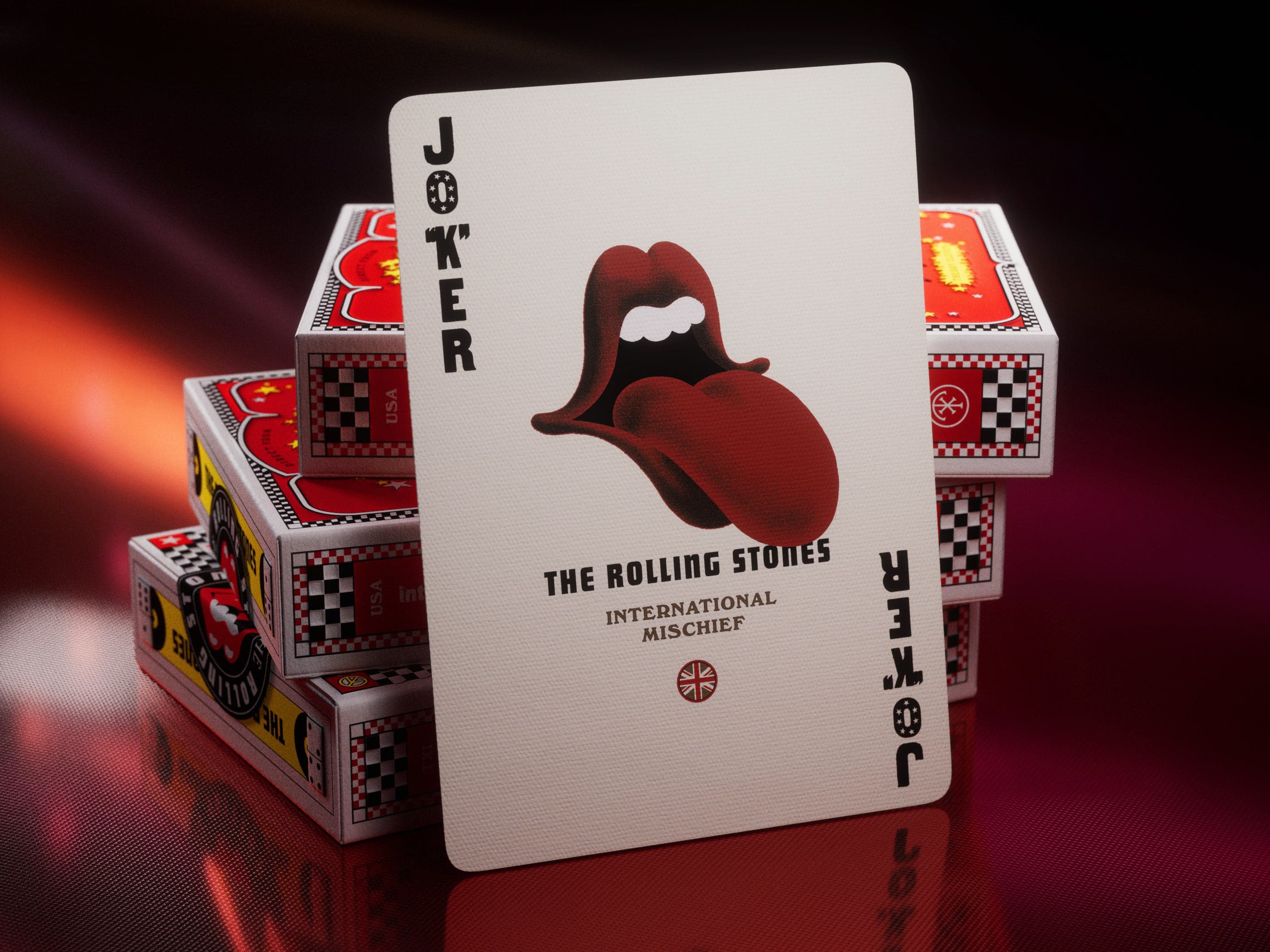 Cărți de Joc Premium The Rolling Stones: Theory11 Ediție de Colecție - Imagine principală
