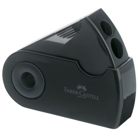 Ascuțitoare Dublă Faber-Castell – Design Ergonomic cu Rezervor - Imagine principală