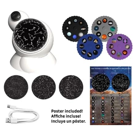 Proiector Planetariu 2-în-1 Space & Night Sky Thames & Kosmos - Imaginea 3