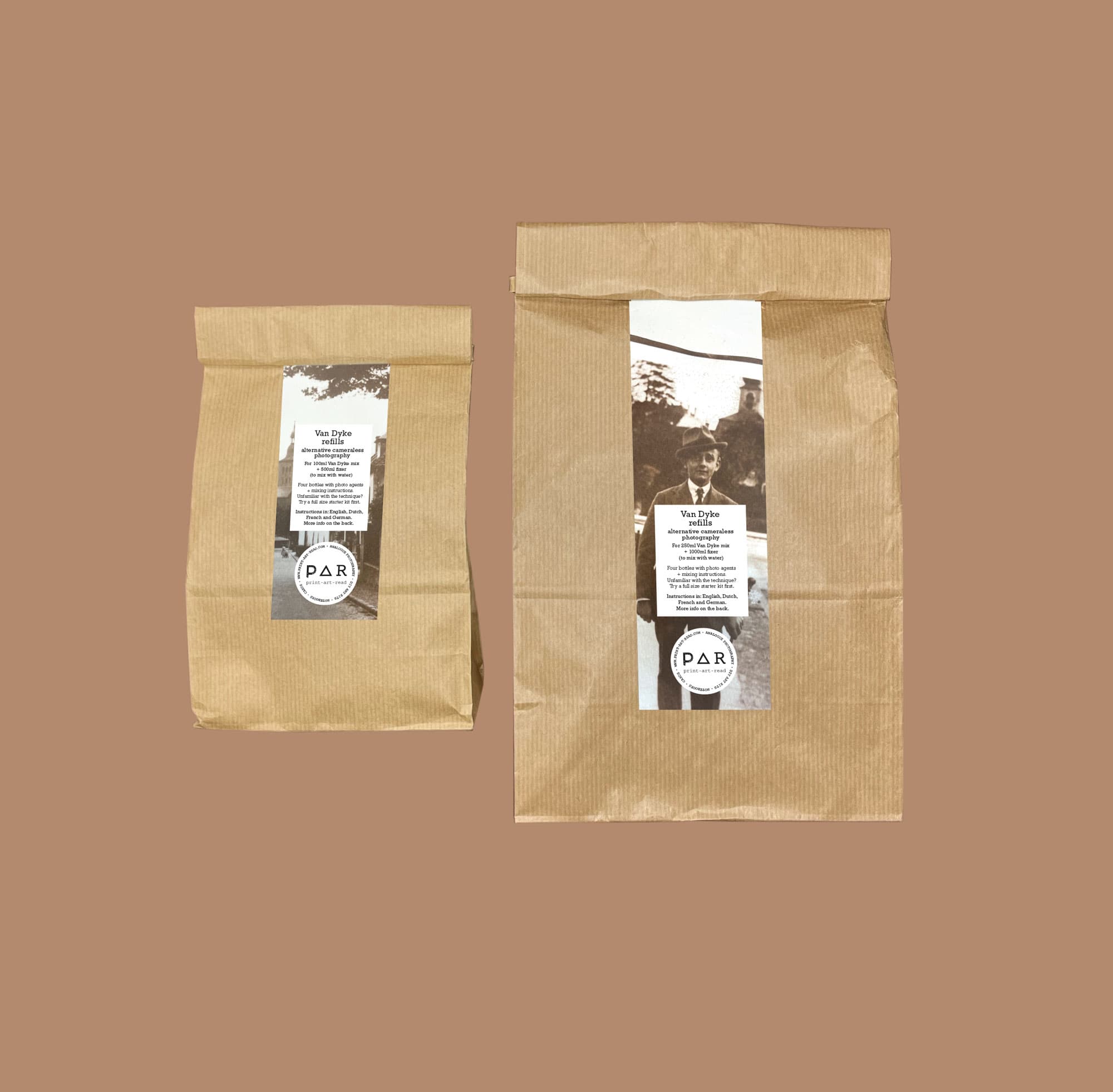 Kit Reîncărcare Tehnica Van Dyke Brown (250 ml) – PAR - Imagine principală