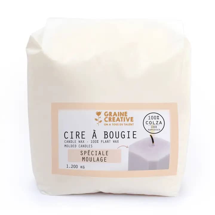 Ceară de Rapiță 100% Vegetală pentru Matrițe Graine Créative - 1.2 kg