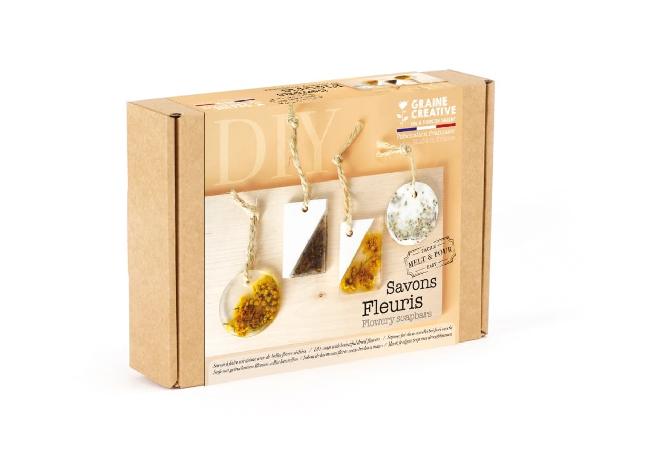 Kit Sapunuri Florale Graine Créative, 8+ - Imaginea 3