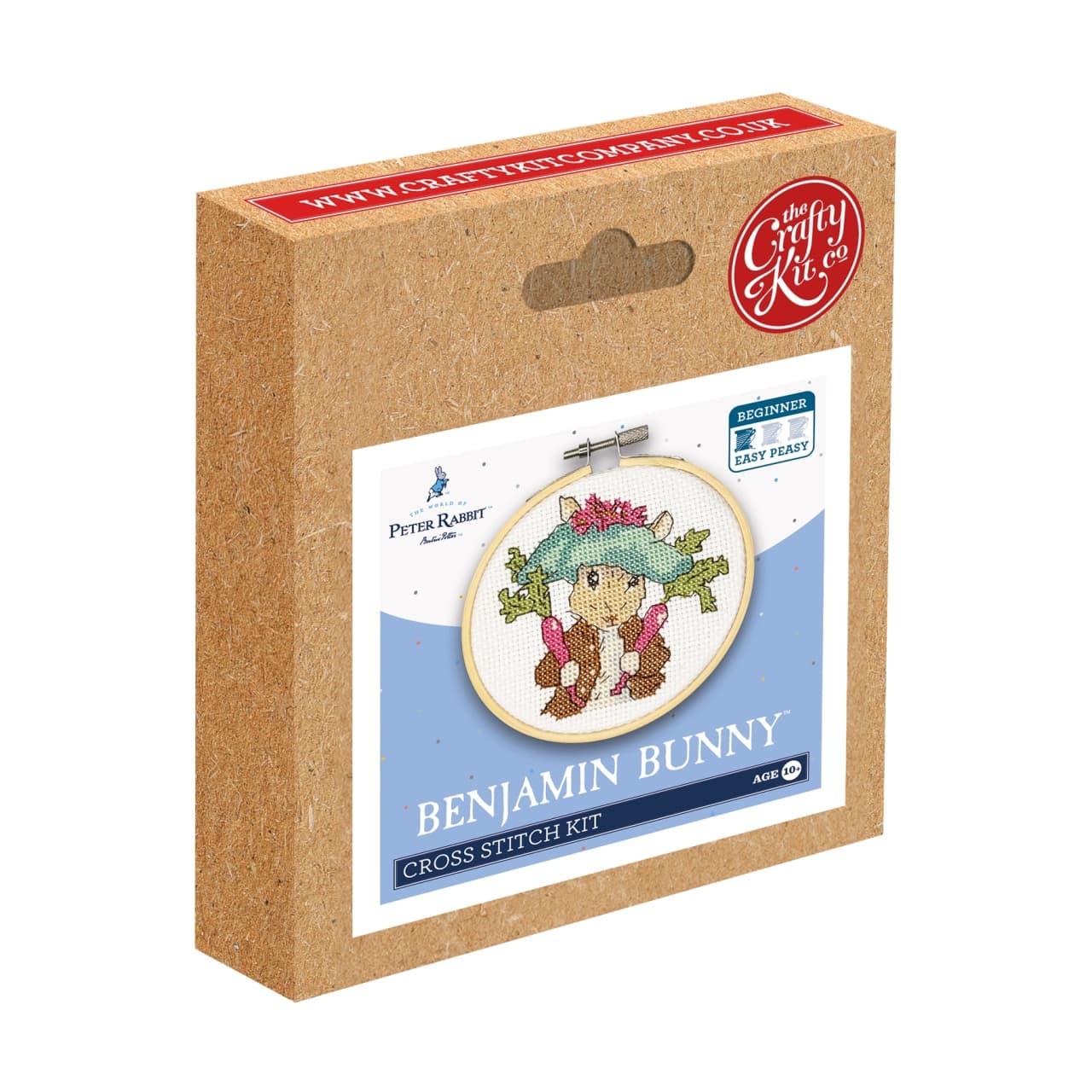 Kit Mini Cross Stitch (Punct în Cruce) – Iepurașul Beatrix Potter - Imaginea 2