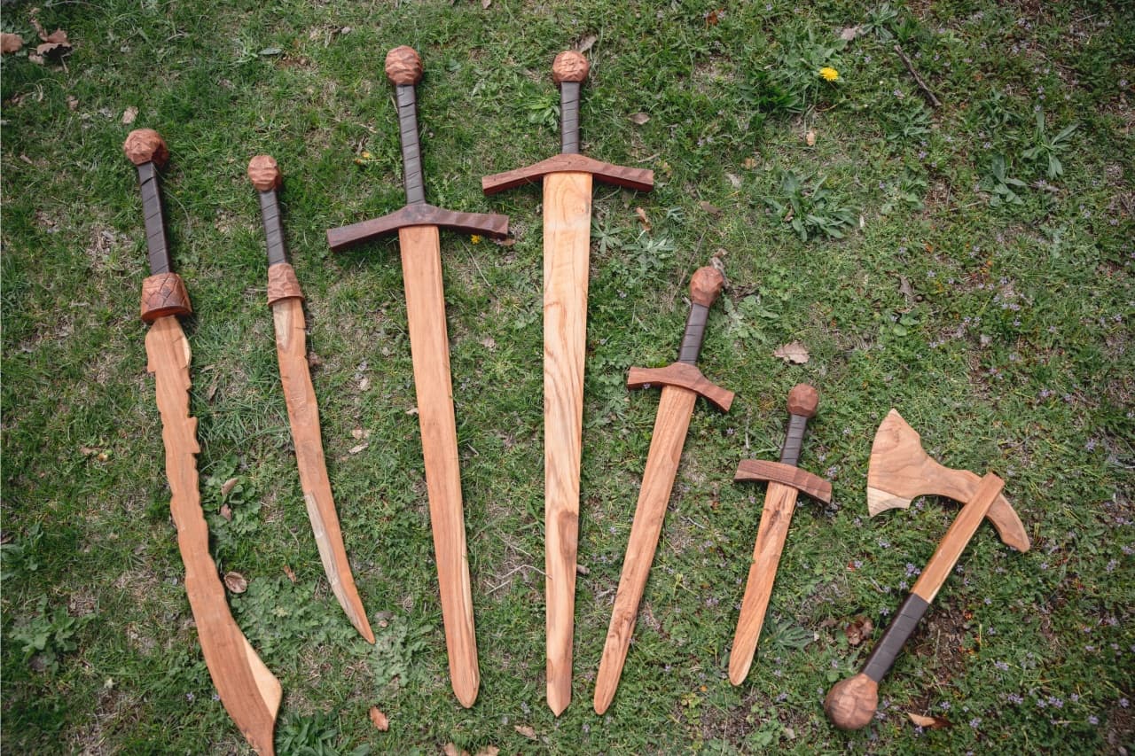 Sabie pentru copii Stil Japonez Atavik Katana - Imaginea 2