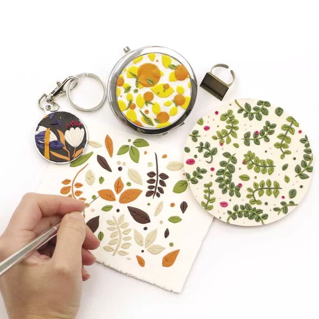 Set Creativ FIMO Atelier Slab Graine Créative - Kit Complet Modelaj și Bijuterii - Imaginea 4