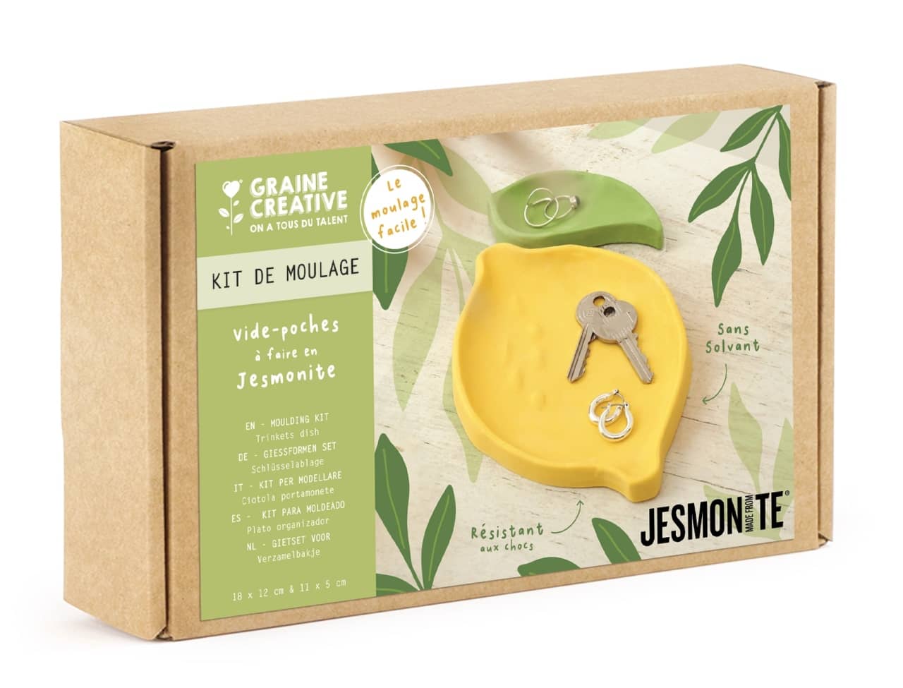 Kit de Creatie Tava "Lemon" pentru Bijuterii și Accesorii Jesmonite