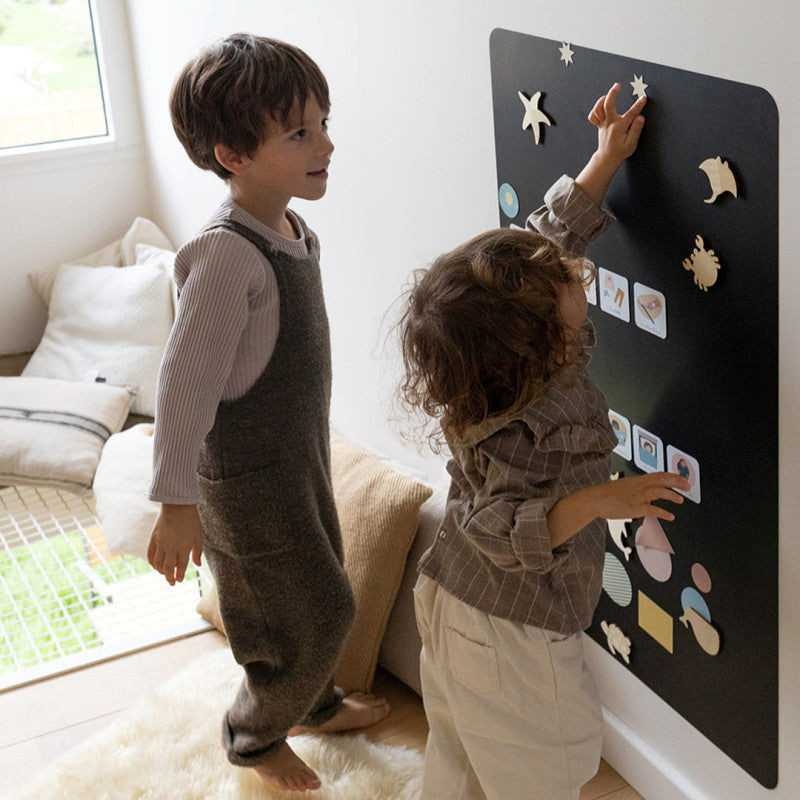 Tablă Magnetică Dreptunghiulară Ferflex® - Decor Mural Interactiv 90x57cm