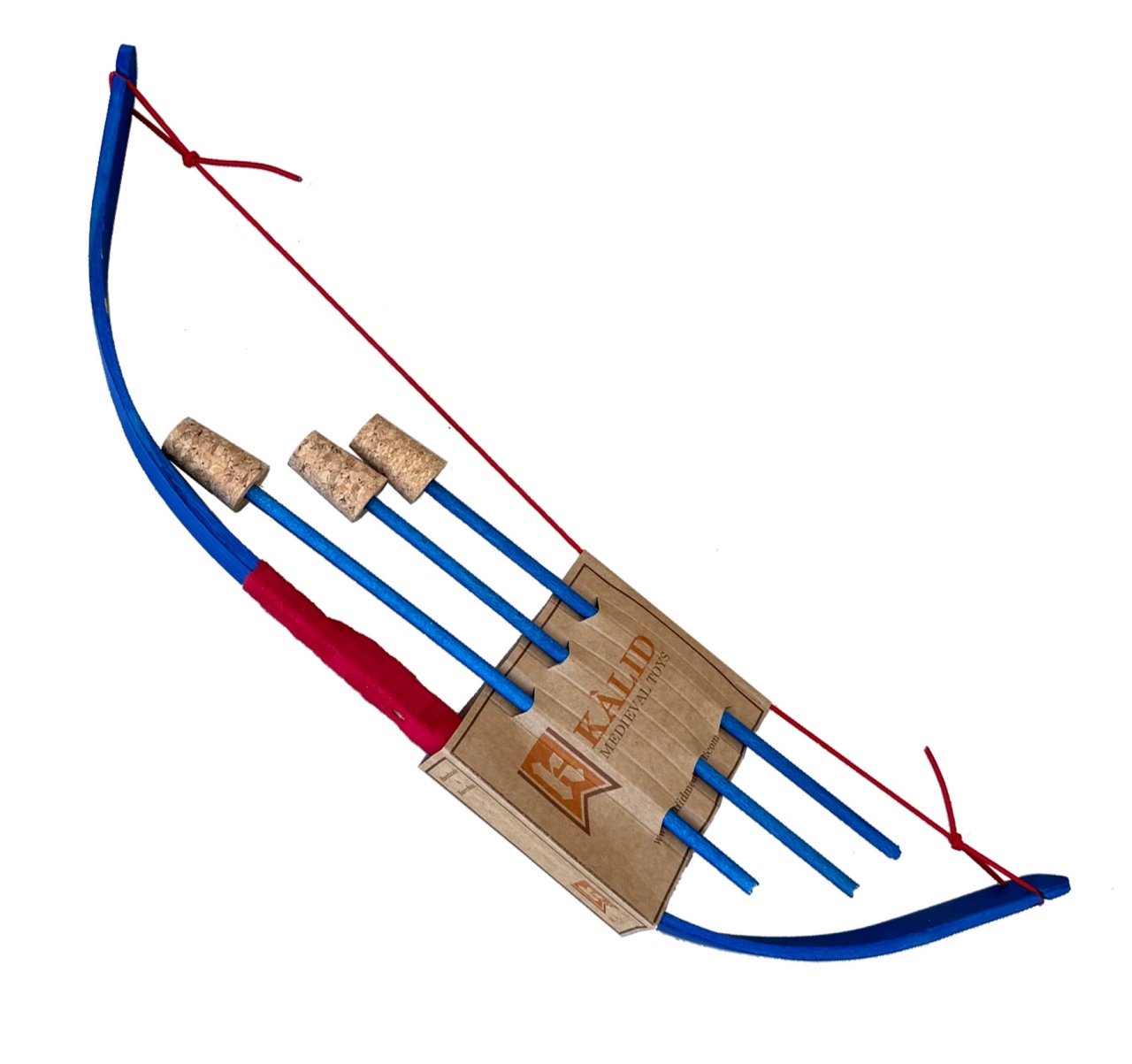 Mini Arc Medieval "Kamelot" din Lemn de Frasin – Set cu 3 Săgeți de Siguranță incluse