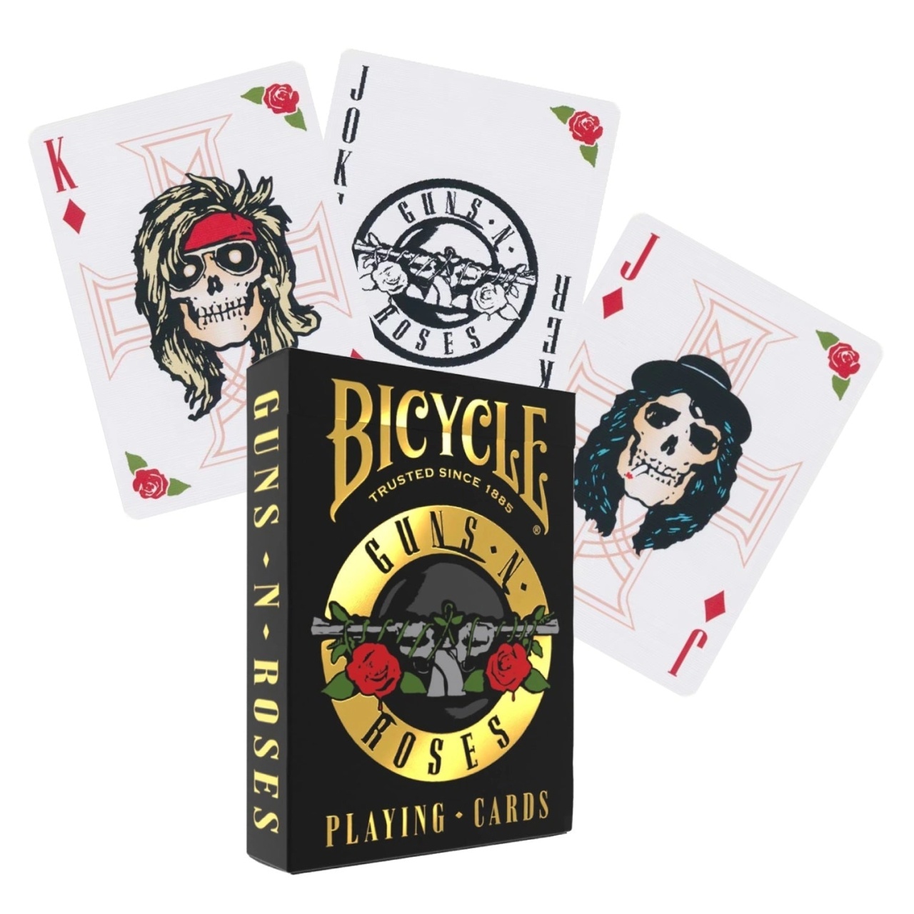Cărți de Joc Bicycle: Guns N' Roses – Spiritul Rock-ului